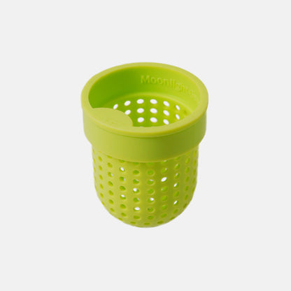水と。アウトドアボトル用のシリコン茶漉し